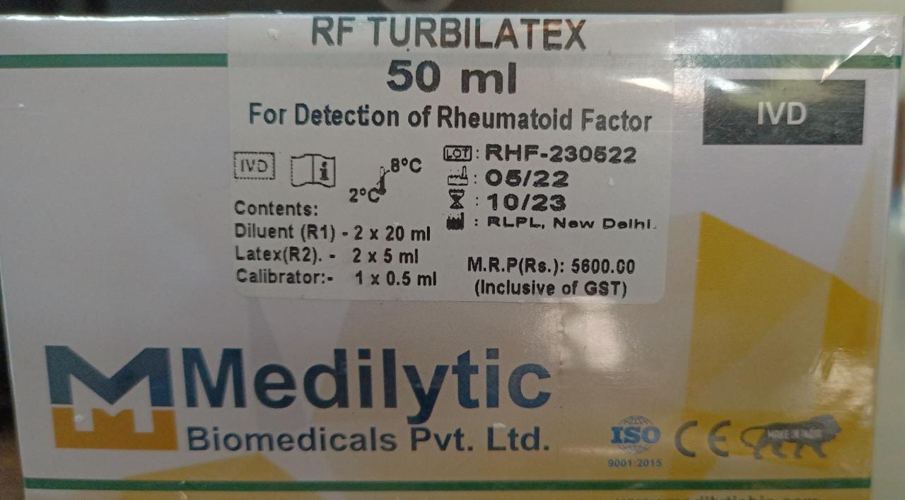 RF Turbilatex with Calibrator 2x20/2x5/1x0.5ml