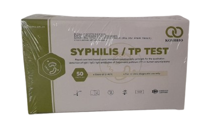 SYPHILIS/TP TEST 50 TEST PACKING