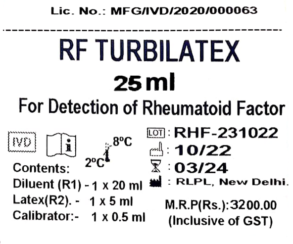 RF Turbilatex 25ml