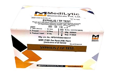 SYPHILIS/TP TEST 10 TEST PACKING