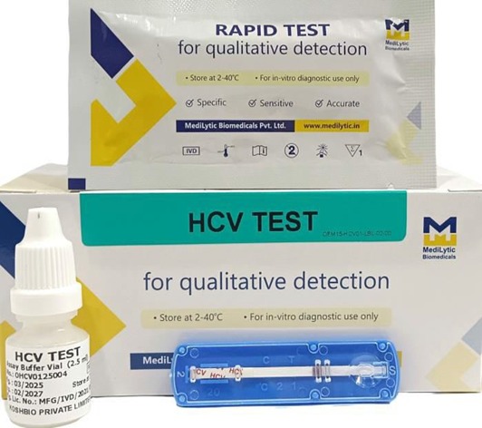 HCV Test 25 TEST PACK