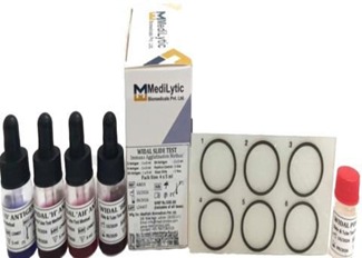 WIDAL TEST 4x5 ML(AQUA)