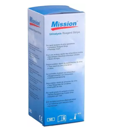 URINE STRIP (10P)  (MISSION)