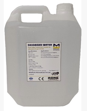 DEIONIZED WATER (5LTR)