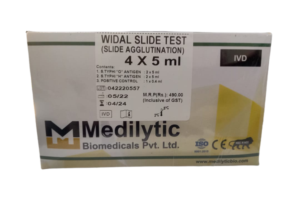 Widal Slide Test "O" & "H"