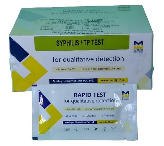 SYPHILIS/TP TEST 50 TEST PACKING